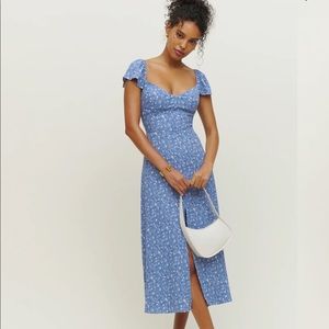 Reformation Baxley Dress in Eve